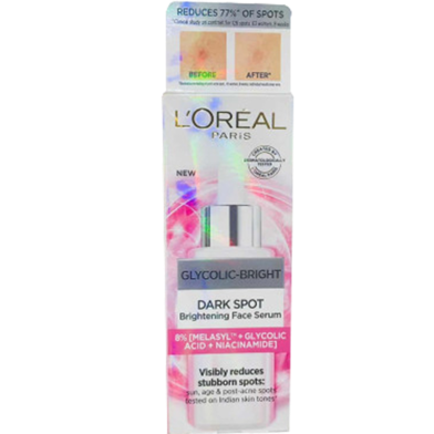 L'Oreal Glycolic-Bright Dark Spot Brightening Face Serum 30 ml image