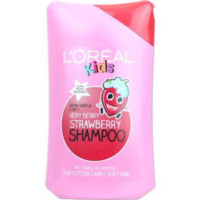 LOreal Kids 2in1 Soothing Strawberry Shampoo 250ml image
