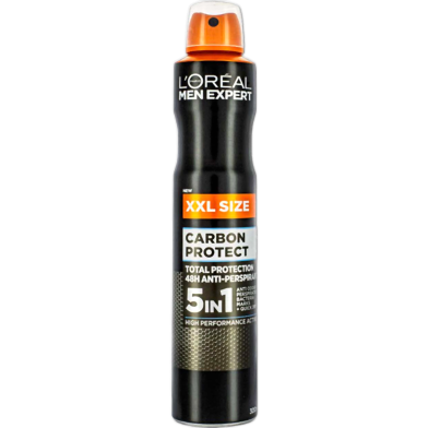 L'Oreal Men Expert Carbon Protect 5 In 1 Deodorant Spray 300 ml image