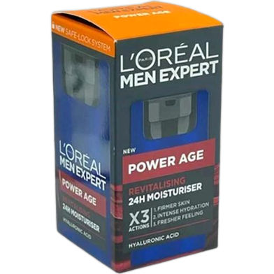 L'Oreal Men Expert Power Age Revitalising 24H Moisturiser 50ml image