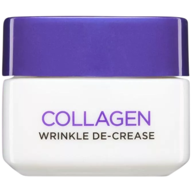 L'Oreal Paris Collagen Wrinkle De-Crease Cream Night 50ml image