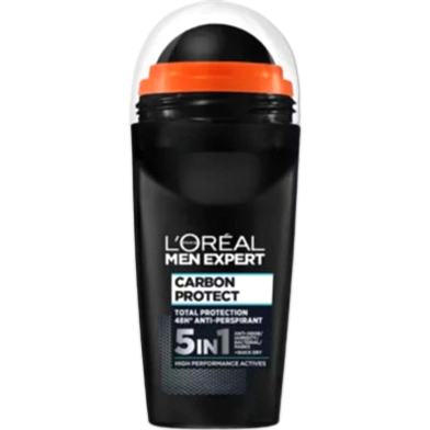 L'Oreal Paris Men Expert 48H Carbon Protect Anti Perspirant Roll On 50ml image