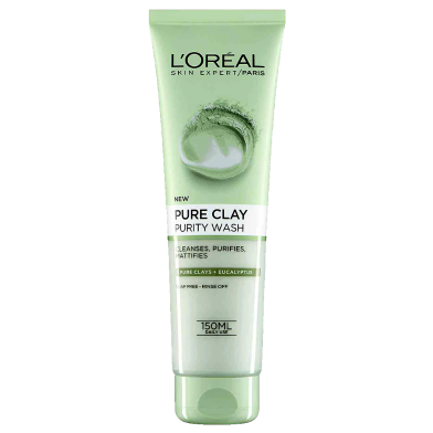 L’Oreal Paris Skin Expert Pure Clay Purity Wash Green - 150ml image