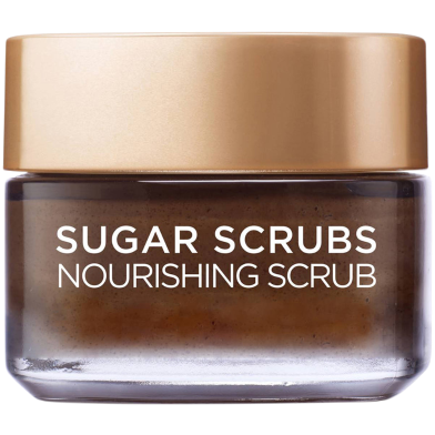 L'Oreal Paris Smooth Sugars Nourish Cocoa Face And Lip Scrub 50ml image