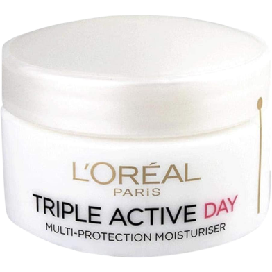 L'Oreal Paris Triple Active Multi-Protection Day Moisturiser 50ml image