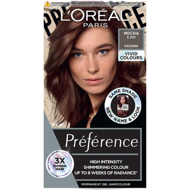 L'Oreal Perference Les Vivids High Intensity Shimmering Colour - 5.230 Mocha image
