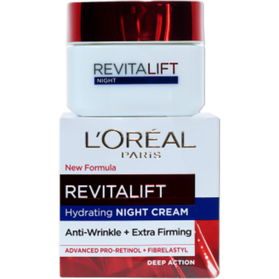 L'Oreal Revitalift Multi-Lift Anti Wrinkle Extra Firming Hydrating Night Cream 50ml image