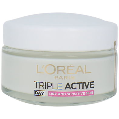 L'Oreal Triple Active Multi-Protection Day Moisturiser 50ml image