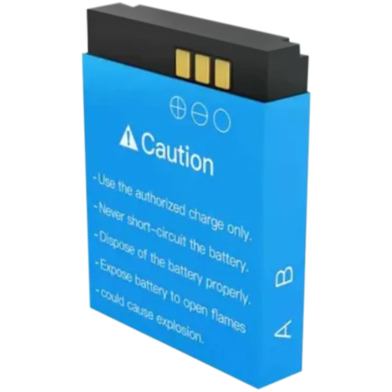 LQ-S1 Rechargeable Smart Watch Lee Ion Polymer Battery For Smart Watch Only 380MAH 3.7V Dash Blue Dash Rechargeable Battery image