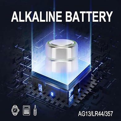 LR44, A76, AG13, G13, LR1154, L1154 Button Cell Coin 1.5 Volt Battery Slide 5