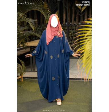 LUXURY DESIGNER KARCHUPI KAFTAN ABAYA | GT-1693 image