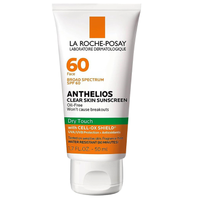 La Roche Posay Anthelios Clear Skin Dry Touch Sunscreen SPF 60 - 50ml image