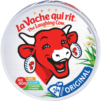 La Vache Qui Rit (The Laughing Cow) Spreadable Cheese 24 Portions 336G image