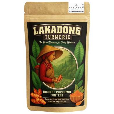 Laajawab Gi Tagged Lakadong Turmeric Powder 130gm image