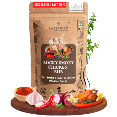 Laajawab Rocky Smoky Chicken Rub 50gm image