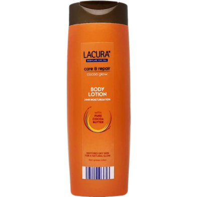 Lacura Care And Repair Cocoa Glow Body Lotion 400ml image