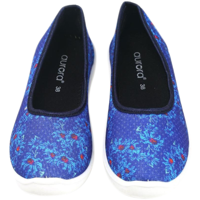 Ladies walking shoe Blue image