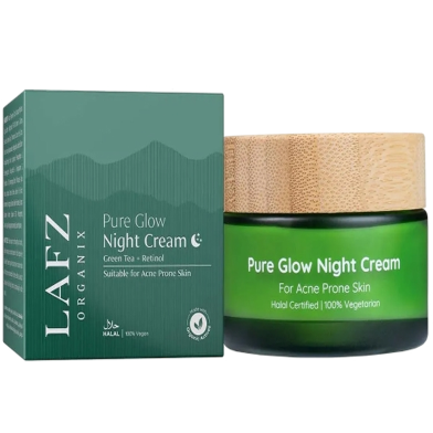 Lafz Organix Pure Glow Night Cream - 50gm image