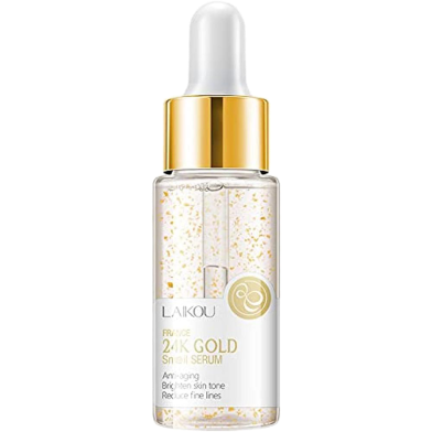 Laikou 24K Gold Snail Essential Liquid Moisturizing Serum - 17 ml image