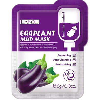 Laikou Eggplant Mud Mask 5 gm image