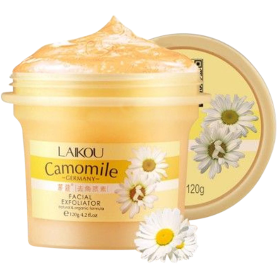 Laikou Face Exfoliating Gel Facial Scrubs Face Peeling Cream -100gm image