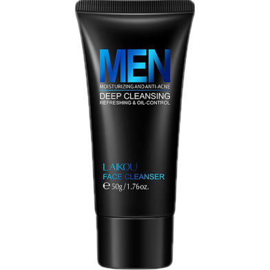 Laikou Men Deep Cleansing Refreshing and Oil Control Face Wash 50 gm image