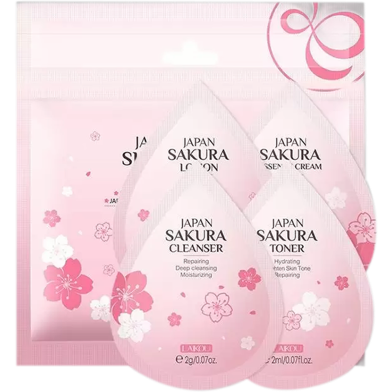 Laikou Mud Mask -5 Pcs Set ( Matcha, Sakura ,Mung Bean ,Eggplant,Tea Tree ) - 33824 image