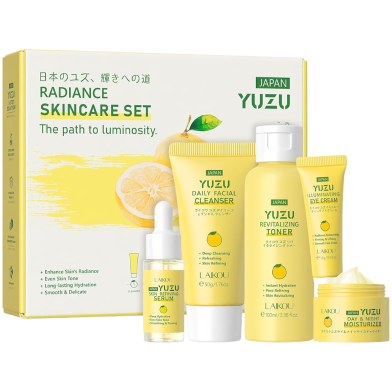 Laikou Radiance Skincare Set Yuzu Japan 5 Pcs image