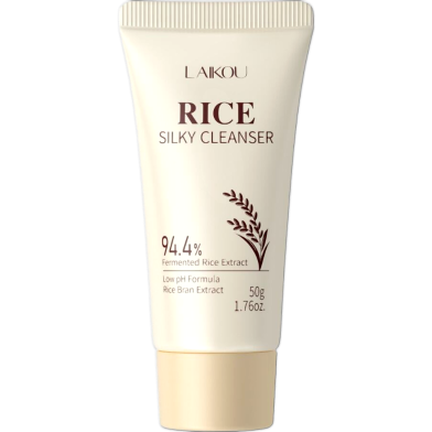 Laikou Rice Silky Cleanser With 94.4 Percent Fermented Rice Extract 50gm image
