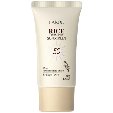 Laikou Rice Ultra Light Sunscreen SPF50 PA Plus Plus Plus 50 gm image