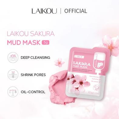 Laikou Sakura Mud Mask -7 pcs - 7-6925464089917 Slide 4