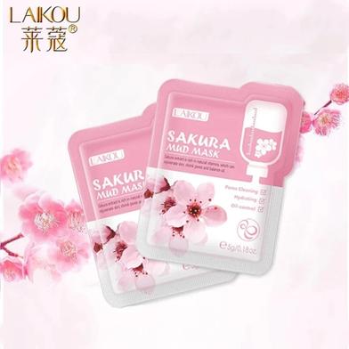 Laikou Sakura Mud Mask -7 pcs - 7-6925464089917 Slide 5
