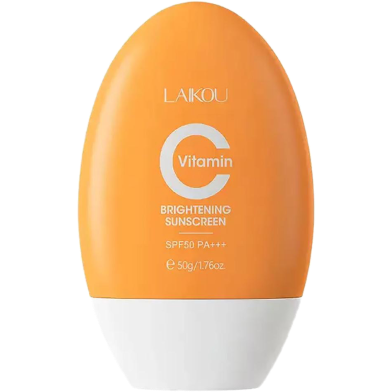 Laikou Vitamin C Sunscreen Brightening Uv Sunblock Spf50 Pa triple plus 50g - image