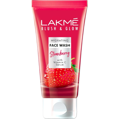 Lakme Strawberry Hydrating Face Wash 100g image