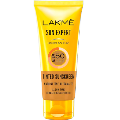 Lakme Sun Expert Tinted Sunscreen SPF 50 PA Plus – 100ml image