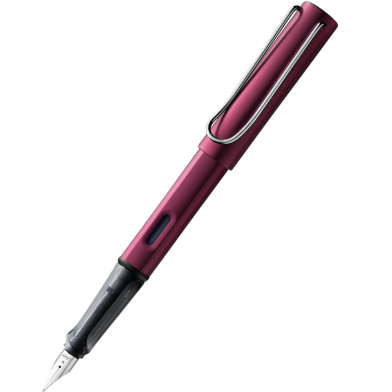 Lamy AL-Star Black Purple Fountain Pen image