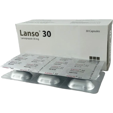 Lanso 30 mg 6's Strip Capsule image