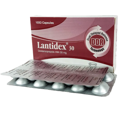 Lantidex 30 mg 10's Strip Capsule image