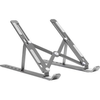 Laptop Stand Creative Folding Storage Bracket for 10-17 inch Tablets Notebook Laptop Quality Aluminum Alloy image