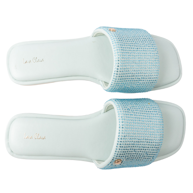 Lara Clara Ladies Open Flats - Slip On - Della image
