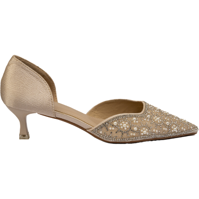 Lara Clara Ladies Closed - Mid Heel - Perlita image