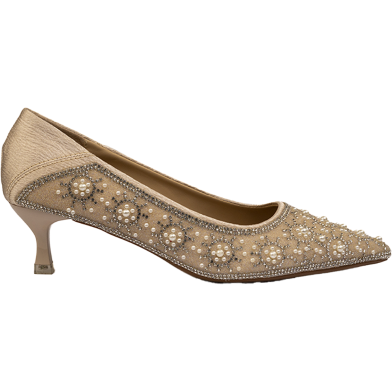 Lara Clara Ladies Closed - Mid Heel - Perlita image