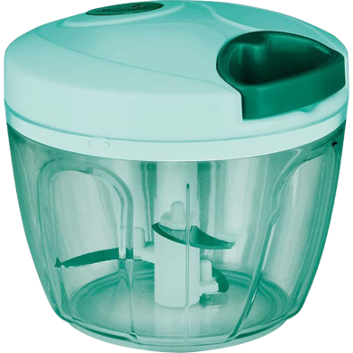 Large Handy and Compact Chopper Handy Quick Cutter for Kitchen, 3 Blade Stainless Steel, Pull String- 350ml,Quick Cutter, Vegetable Cutter, Handy Chopper Vegetable Chopper image