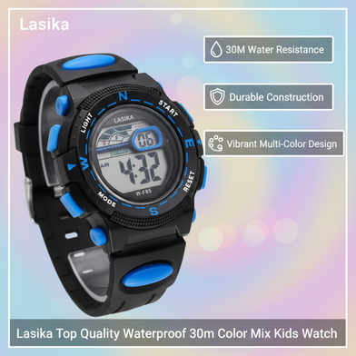 Lasika Top Quality Waterproof 30m Color Mix Kids Watch - W-F85 Slide 3