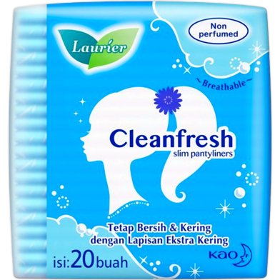Laurier Panty liner Cleanfresh Non Perfumed-20 pcs image
