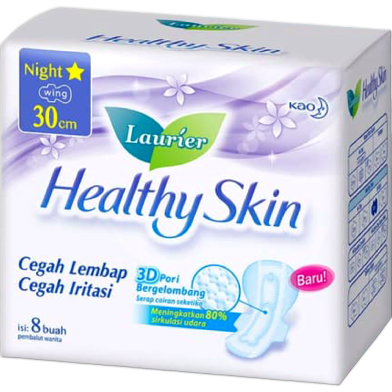 Laurier Sanitary Napkin Healthy Skin-8 pcs image