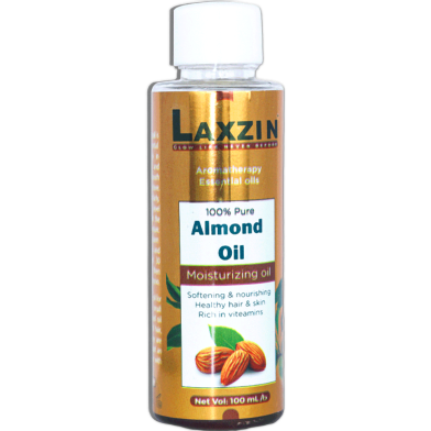 Laxzin 100 Percent Pure Almond Oil Dash 100ml image