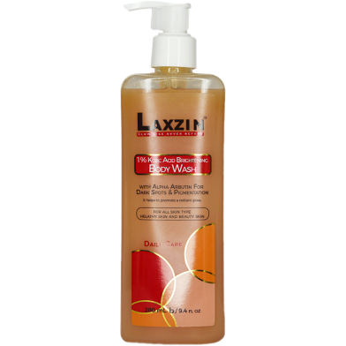 Laxzin 1 Percent Kojic Acid Brightening Body Wash-280ml image