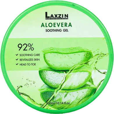 Laxzin 92 Percent Aloe Vera Soothing Gel 300ml image