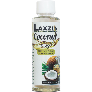 Laxzin Coconut 100 Percent Pure Natural Cold Pressed Oil-100ml image